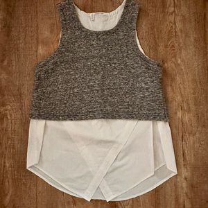 Derek Lam 10 Crosby Layered Sleeveless Blouse XS
